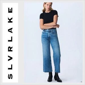 Slvrlake Grace Cropped Stretch wide leg Offers W